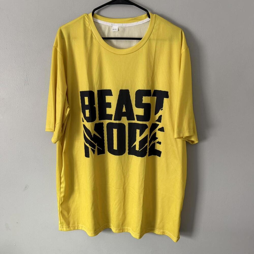 Sans Beast Men's Yellow Tshirt